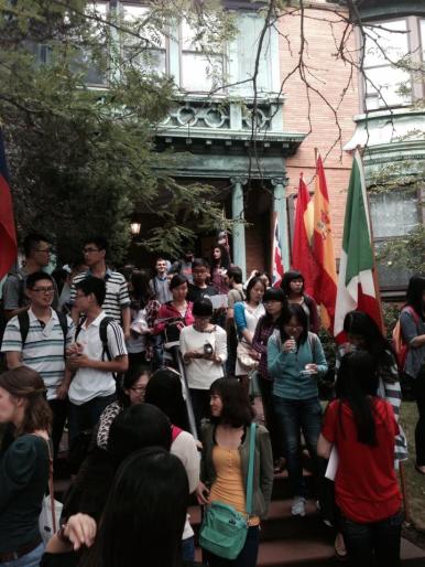 International Students at the International House of Rhode Island, August 2014